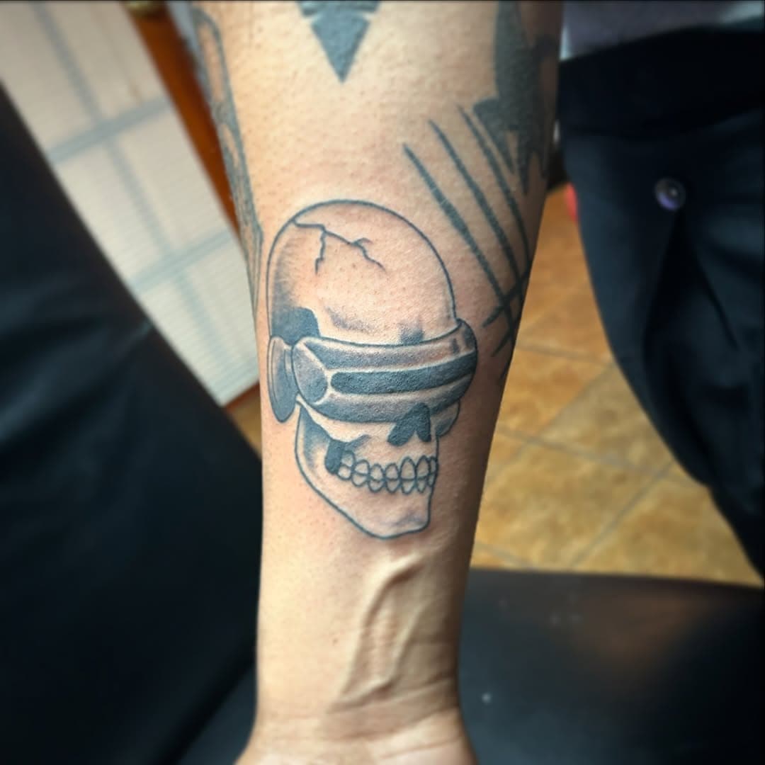Lil cyclops skull from the other day.
 Nashville I’m booking February, DM me or hit the link in bio to book!