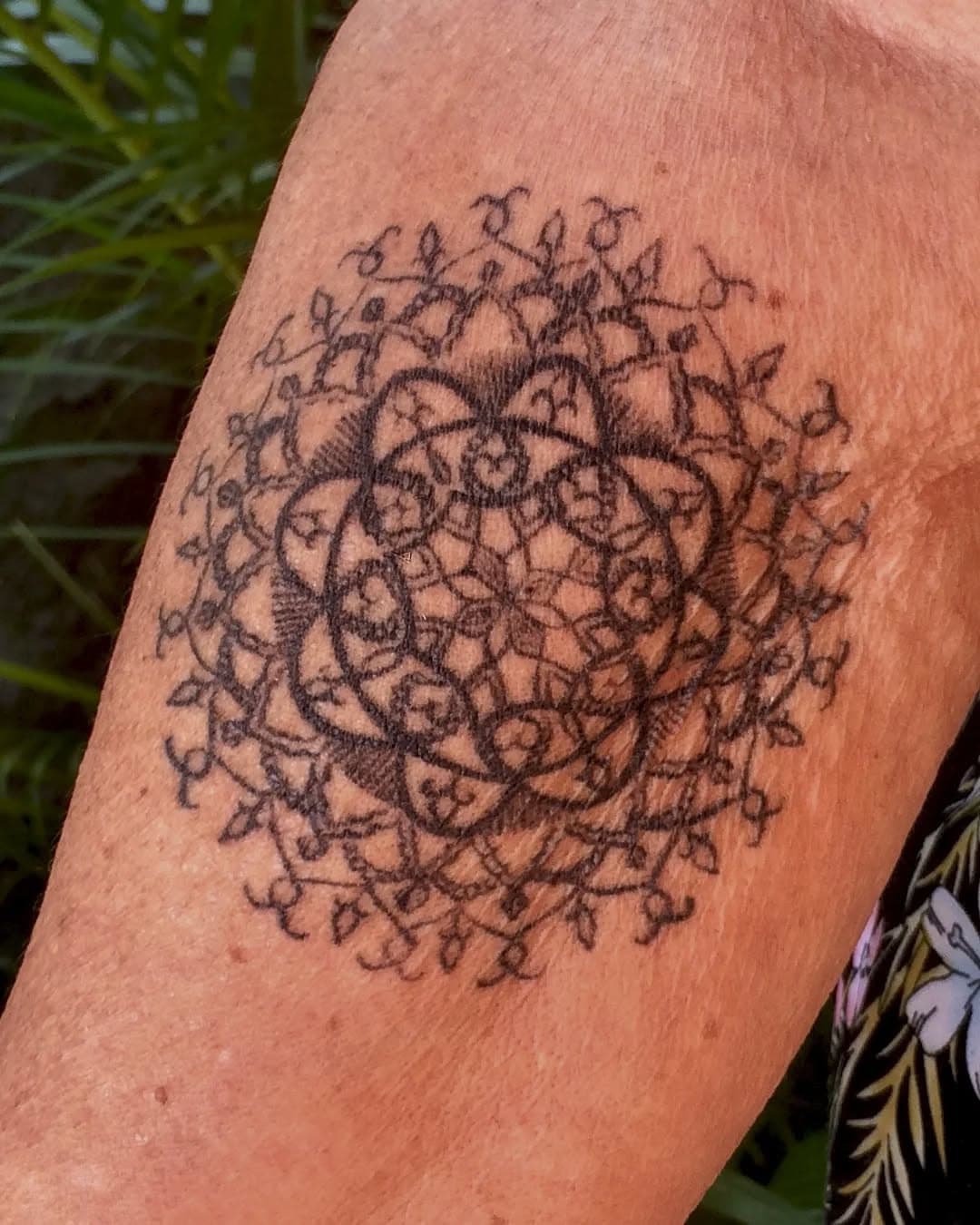 Já viram uma tatuagem cicatrizada na pele de uma pessoa de 84 anos? Se não, essa é a oportunidade, e de quebra, é no meu ser humano favorito.

Esse trabalho foi feito há 7 anos atrás, a cicatrização tá ótima. Puro orgulho.

::

#fyp #foryourpage #mandala #mandalaart #mandalatattoo #mandalattt #tatuagemmandala #experimentalart #experimentaltattoo #experimentalism #surrealism #surrealismtattoo #blackworkers #blackworkerssubmission #braziliantattooer #blxink #contemporaryart #contemporarytattoo #artecontemporanea #experimentaltattoo #tatuagem #tatuadorbrasileiro #brasil #natalrn #natalbrasil #riograndedonorte  #tattoolovers #potiguar