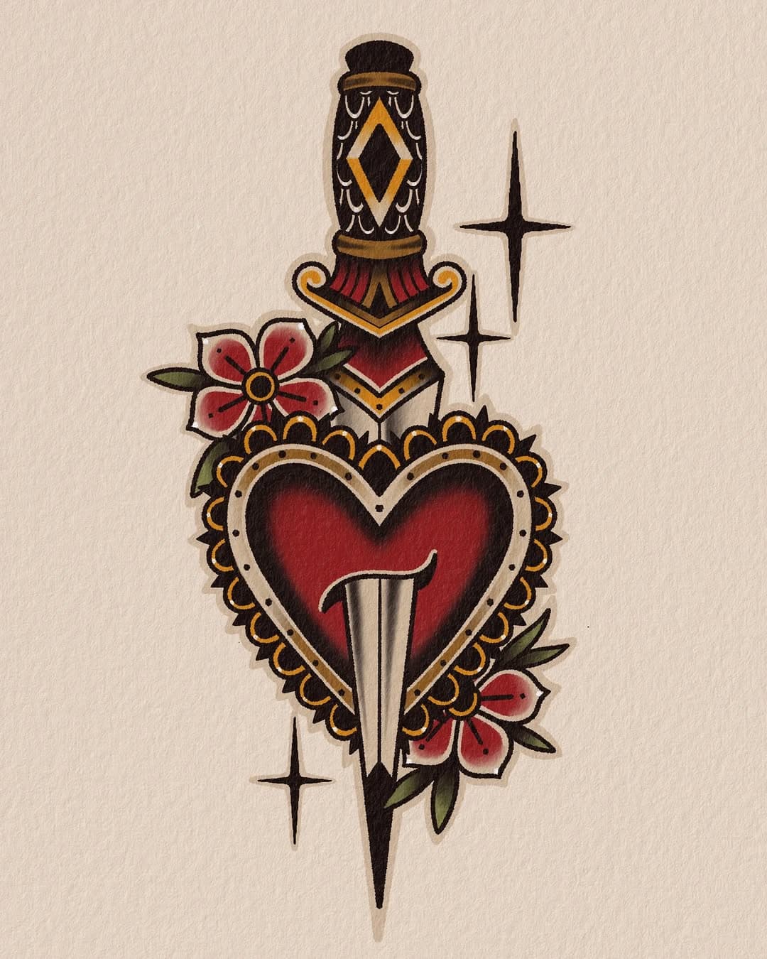 🗡️The dagger sings when love departs,
A crimson hymn through broken hearts ♥️ 
🔸which is your fave?

All pre drawn flash is at reduced rates of £80 per hour & can be found in my highlights ✨
To book:
🔸 thecoventattoostudio@gmail.com 

_________

#TattooDesign
#TraditionalTattoo
#NeoTraditionalTattoo
#TattooFlash
#hearttattoo
#TattooArt
#OldSchoolTattoo
#FlashTattoo
#sacredheart
#BoldWillHold
#TattooIdeas
#ClassicTattoo
#TattooInspiration
#TattooFlashArt
#handdrawn
#RamsgateTattoo 
#uktta