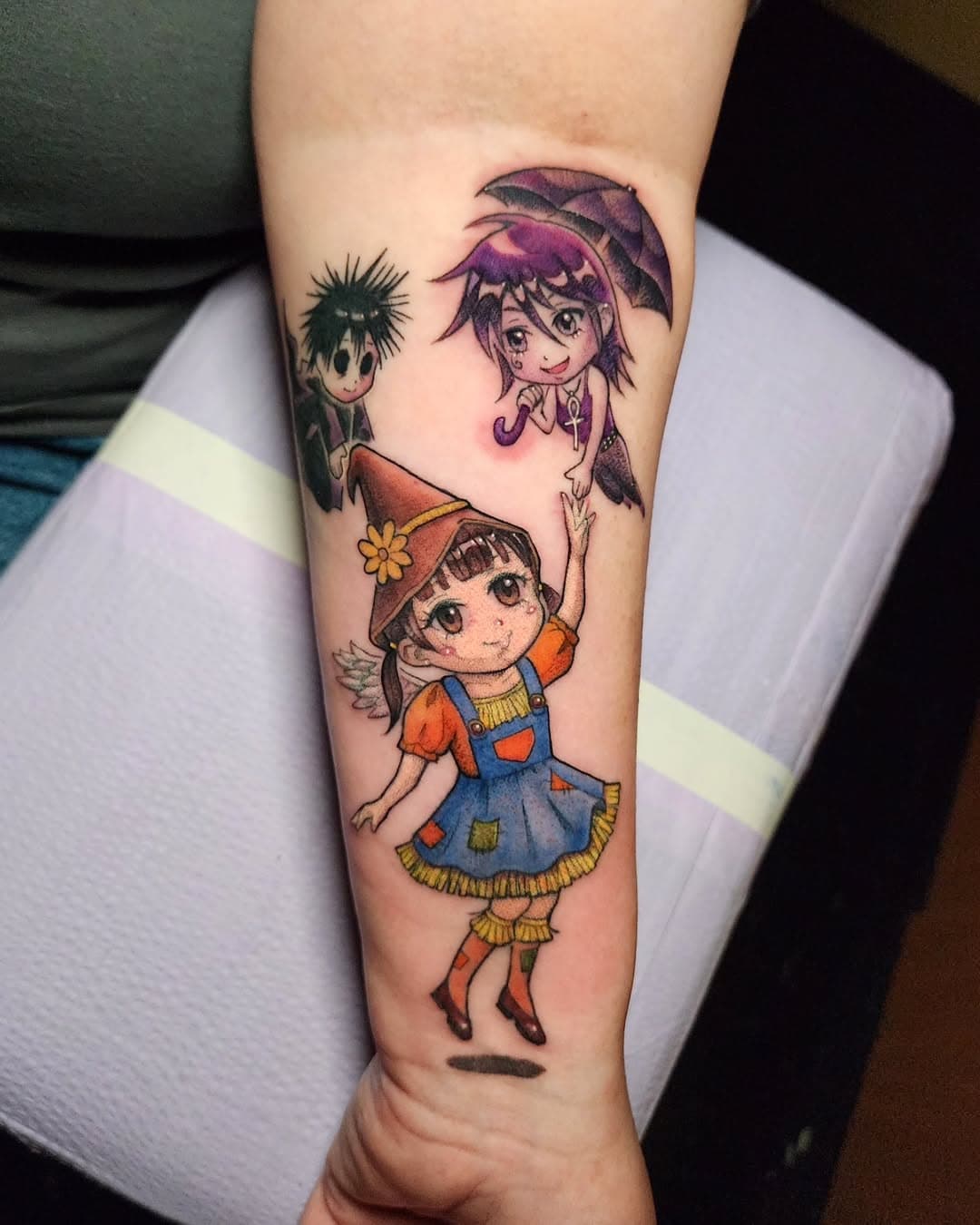 Small tattoos I haven't posted.
#DBZ #couragethecowardlydog #serialexperimentslain #kikisdeliveryservice #onepiece #FMA