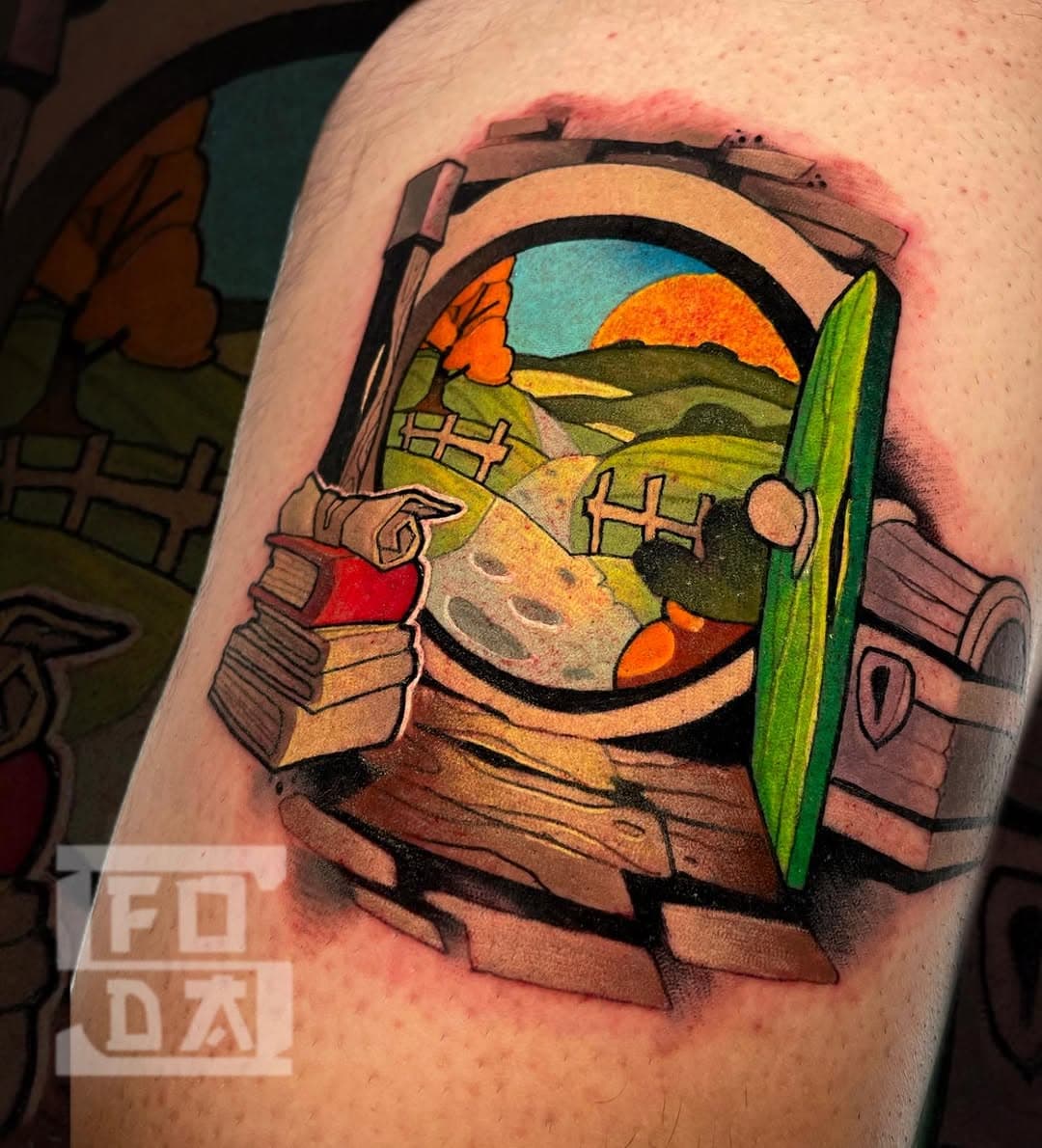 🔥IM GOING ON AN ADVENTURE 🔥

•Hobbiton view from bilbos houses

•Done at @doctorpeppertattoo

•For appointment contact with DM or EMAIL

#tattoo #ink #design #flashtattoo #smalltattoos #newschool #newschooltattoo #comictattoo #colortattoo #tattooideas #lordoftherings #hobbit #talking #lotr #movie #hobbiton #bilbo #mordor #holiday #corpse #geektattoo #animation #animationart #kwadron #tattoooftheday #newschooltattoos