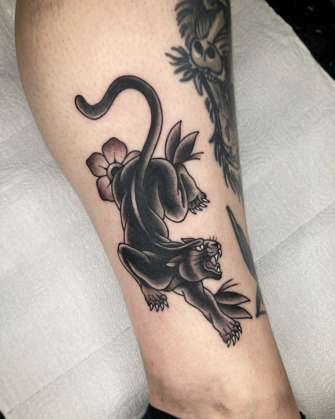 • Pantera •

 Obrigado Luana pela confiança!

 Agenda de Fevereiro aberta! Envie sua ideia ou minha arte disponível pelo WhatsApp (acesso na Bio), faça seu orçamento e agende sua tattoo!