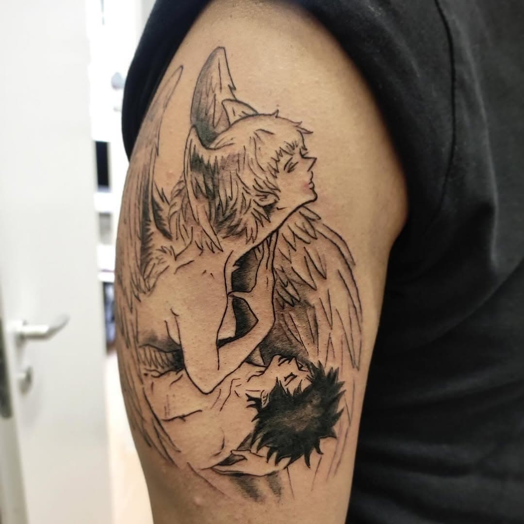 Nanuk Tattoo Studio 
Via Ettore Fieramosca 49/a - Bari

#tattoo#anime#animetattoo#tattooideas#scketch#blackworktattoo#conceptart#artesobscurae#blackwork#tattoostyle#instatattoo#bari#puglia#italy#nanuk#nanuktattoostudio#instattoo#likeforlikes#ink#inkedup#follow#tattoostyle#tattooink#tattoodo#tattooitalia#picoftheday#pic