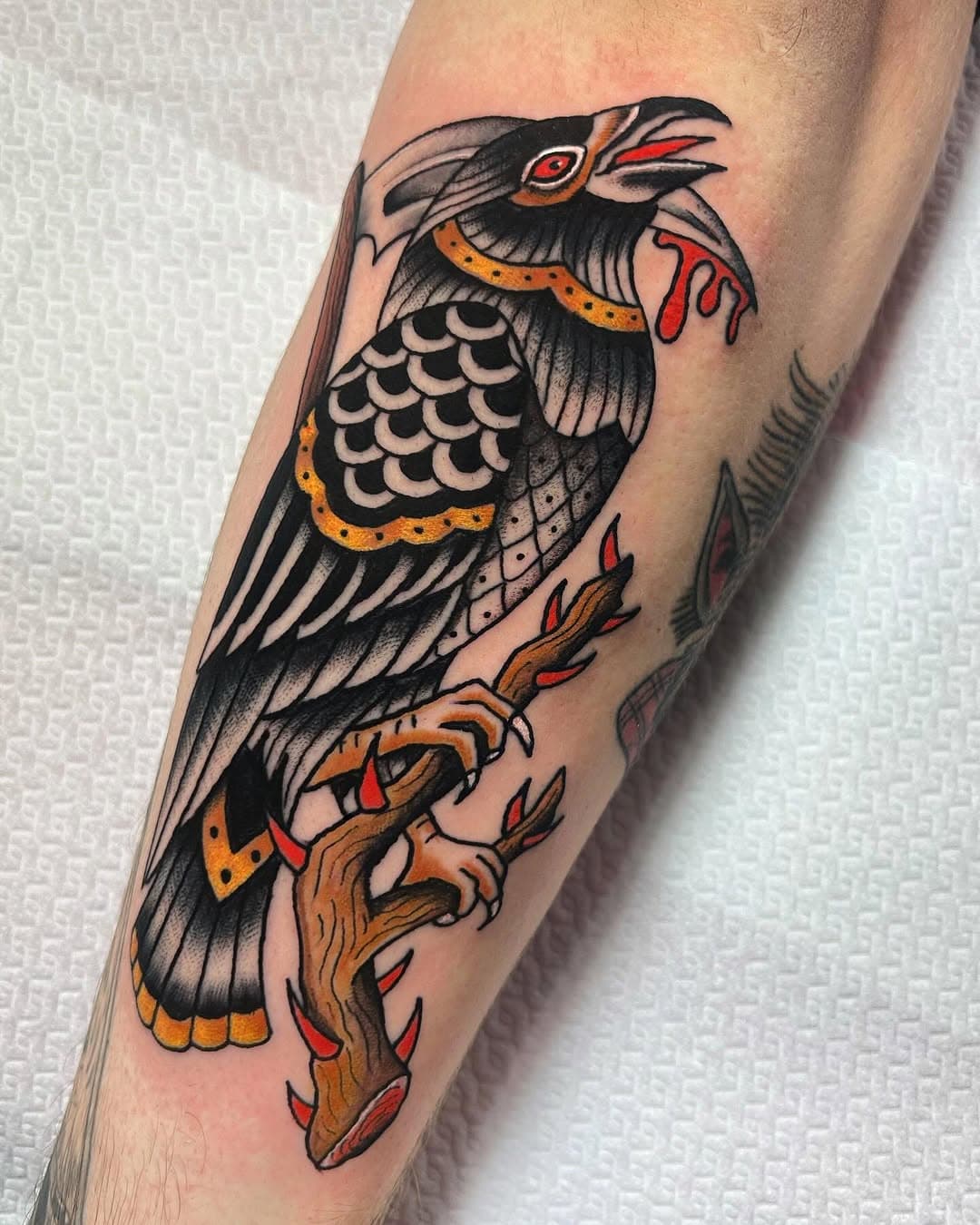 #tattoo #tattoos #crowtattoo #mothtattoo #roostertattoo #deathmothtattoo #traditionaltattoo #traditionaltattoos #traditionalink #traditionalartist #oldschooltattoo #oldschooltattoos #oldschooltattz #classictattoo #classictattoos #deathtattoo #valenciatattoo #spaintattoo #tattooideas #tattooidea