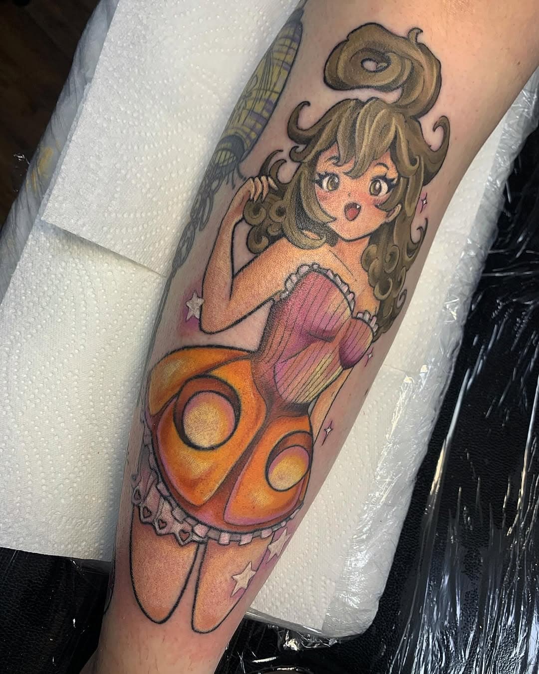 🤍 Pumpkaboo gal 🧡

Had the most fun tattooing this piece on the lovely @katenashtattoos! Lines are a couple months healed ✨ 

-
-
-
-
-
#cutetattoos #pumpkaboo #pokémon #pokemontattoo