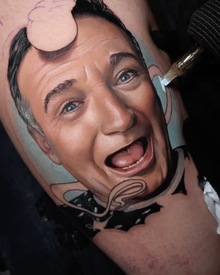 Start this #robinwilliams on my friend @bmc_harleysicily 🧞‍♂️
#tattoo #tattoos #tatted #tat #tatuaje #tattooart #tattoist #tatted #tattoartist #tattoomodel #ink #inkedup #fkirons #cheyennetattooequipment #blackandgreytattoo #realistic #realistictattoo #inked #art #avantgarde #tattooitalia #margeratattoo #catania #milano