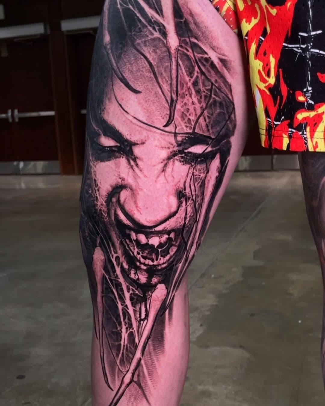 Been pushing myself mentally physically and artistically a lot lately.  Understand that if you want something different you must act differently.  This tattoo was done @philadelphiatattooartsfestival  last weekend and was definitely influenced by my time working with @jesselevitt the past week watching and learning from him .  The last pic is from @jimkwik , I’m almost done reading his book Limitless .  If you want to learn how to learn and understand how to unlock unused potential …..read it !! #bng #darkart #gym #nature #limitless #jimjwik #tattoos #hike #philly #philadelphiaeagles #beautiful
