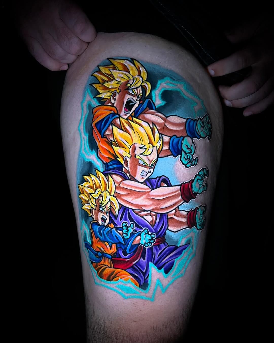 Had a blast finishing up this rad DBZ tattoo!! Linework and background are fully healed everything else is fresh!! I’m currently booking February and March, if you’d like to book an appointment with me please email me at 

brandontattooworks@gmail.com

#lowlyfesicialclub #waco #wacotx #wacotattoo #wacotattooartist #tattoowaco #dragonballz #dragonballztattoo #dbz #dbztattoo #anime #animetattoo #manga #mangatattoo