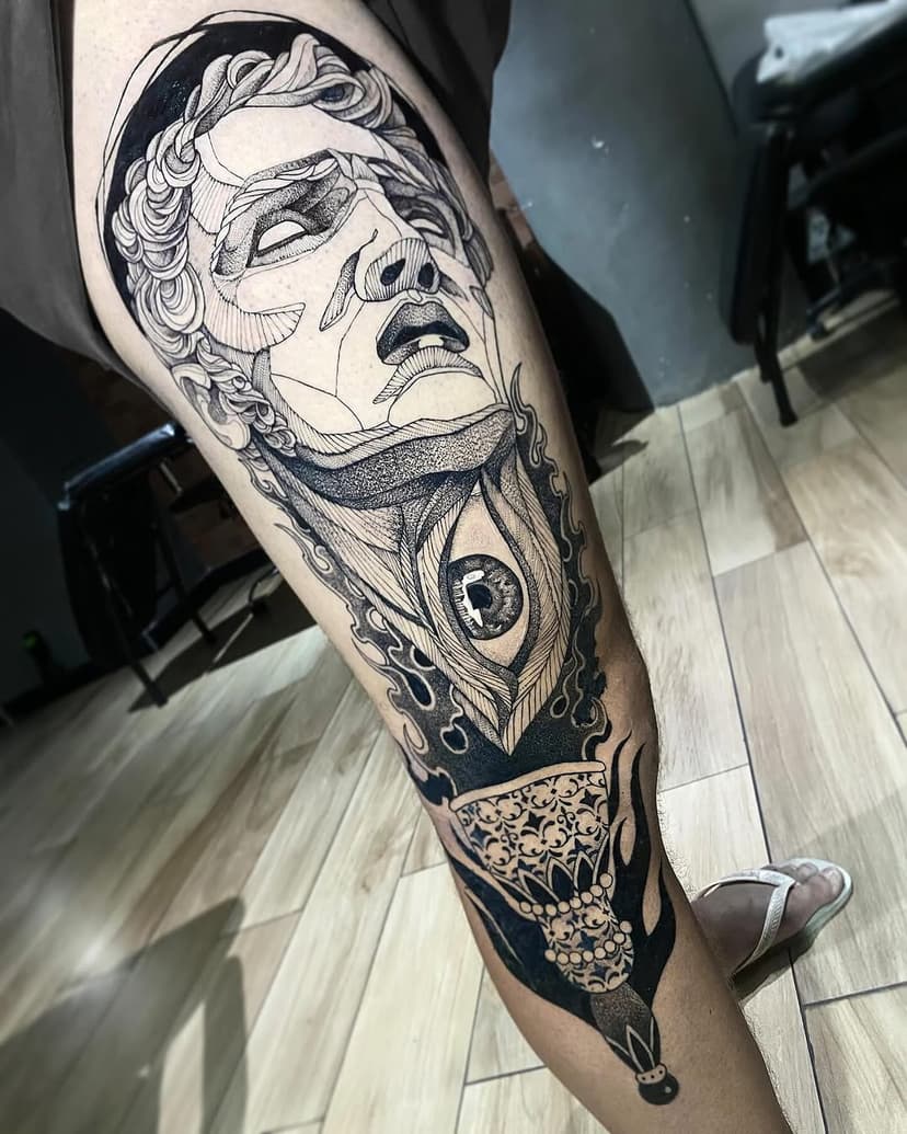 O Hudson vai voltar pra Europa com mais essa tattoo incrível, muito obrigado mais uma vez mano 👊🏻
.
Contatos por DM ou link na BIO
.
@pepax.official 
#pepaxlance #pepaxcartridge #pepax #lancecartridge #pepaxproteam #pepaxofficial #blackwork #bleckworkers #blackworktattoo 
.
Feito usando @inkdrawstencils