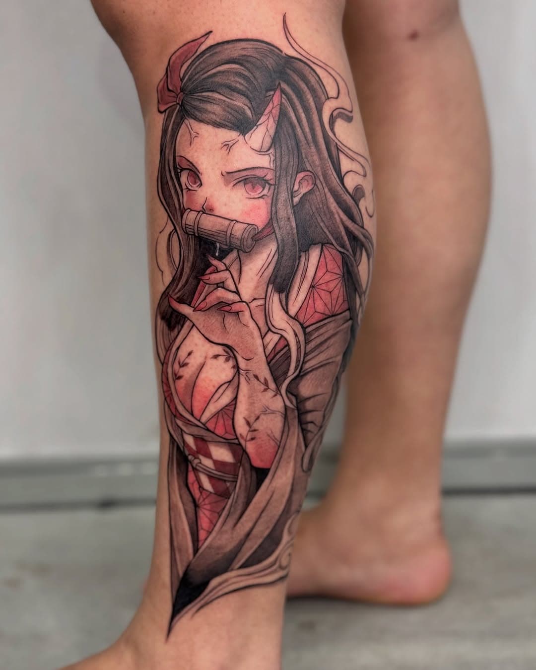 ✨Nezuko - Demon Slayer✨
Artista @kawatattoobr 

#anime #nezuko #tatuagem #art #tattoo