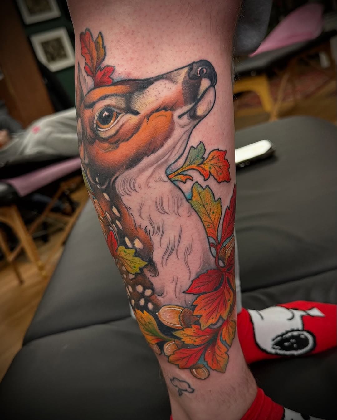 Thank you H ❤️🙏
Done @twintidestattoo as always 
.
.
.
.
#twintidestattoo #hudsonvalley #hudsonvalleytattoo #hudsonvalleyny #newyorktattoo #neotraditionaltattoo #neotraditional #neotrad #illustrativetattoo
