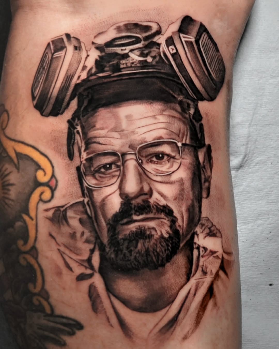 I'm shocked I've only done one Breaking Bad tattoo to date. Huge fan!

#breakingbad #breakingbadtattoo #walterwhite #walterwhitetattoo #sanantoniotattooartist #newbraunfelstattooartist #austintattooartist