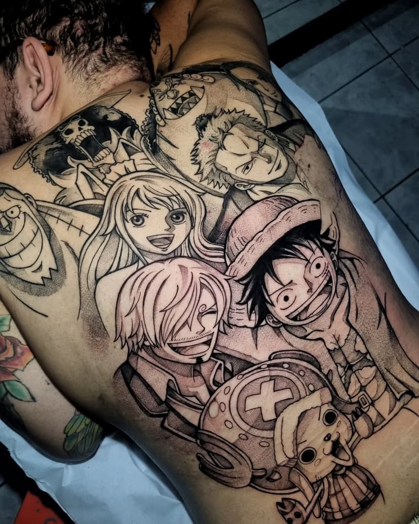 O MELHOR FECHAMENTO DE COSTAS DE ONE PIECE QUE FEZ NA MINHA VIDAA🥰🥰 e ainda não está finalizado. Muito obrigado pela confiança @salvejorgelucas  vc foi incrível!!! 

Para Orçamentos me chama no WhatsApp 11-952400024 

Sponsored @emalla.official 

#onepiece #onepiecetattoo #tatuagem #onepiececosplay #animetattoo