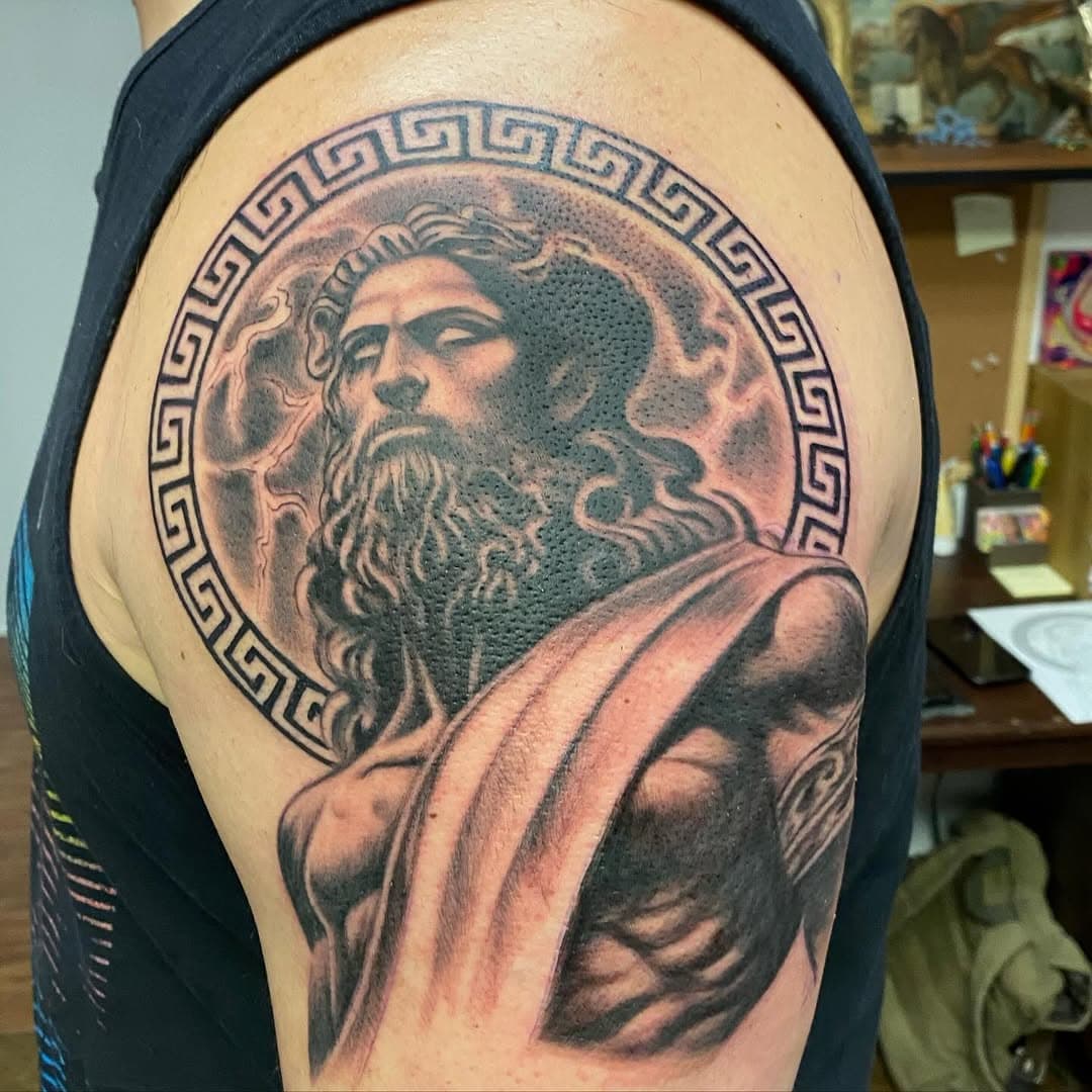 Did this cool Zeus the other day