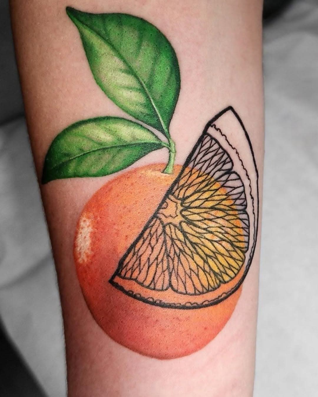 🍊✨ Dunedin: The Congenial Cult ✨🍊
Dunedin, FL—where the orange unites us, the dogs outnumber the people, and community and individuality are equally celebrated. 🧡🐶🌊

Here, we don’t drink the Kool-Aid—we sip on sunshine and good vibes. The movement and the town are growing, and every tattoo @edensedgetattoo tells a story of our shared magic. 🍊✨

Shoutout to @taralynntattoos tattoos for this bright, juicy piece.

#taralynntattoo #DunedinFL #TheOrangeCult #EdenEdgeTattoo #TampaTattoo #FloridaVibes #SupportLocal #TattooArt #taralynntattoos