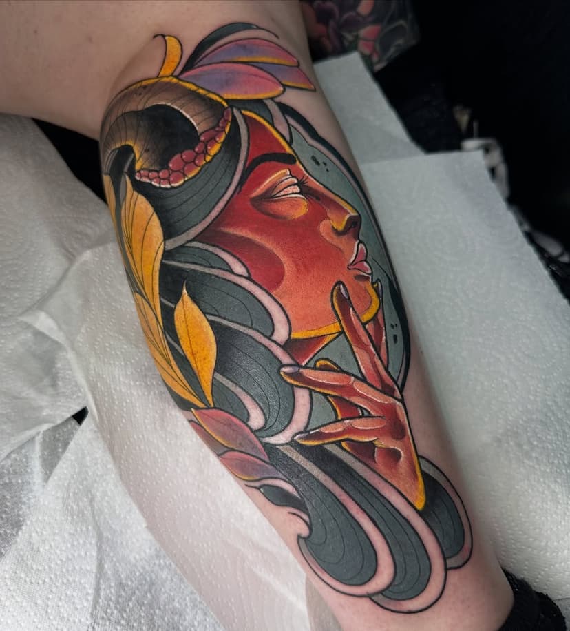 Day 2 of @skindeep_uk Tattoo Freeze.

Thank you @ruthmortimer for travelling down to get this done, had a fun time doing this and also meeting some lovely people this weekend.

Sponsored by: @butterluxe_uk / @tattooeverythingsupplies