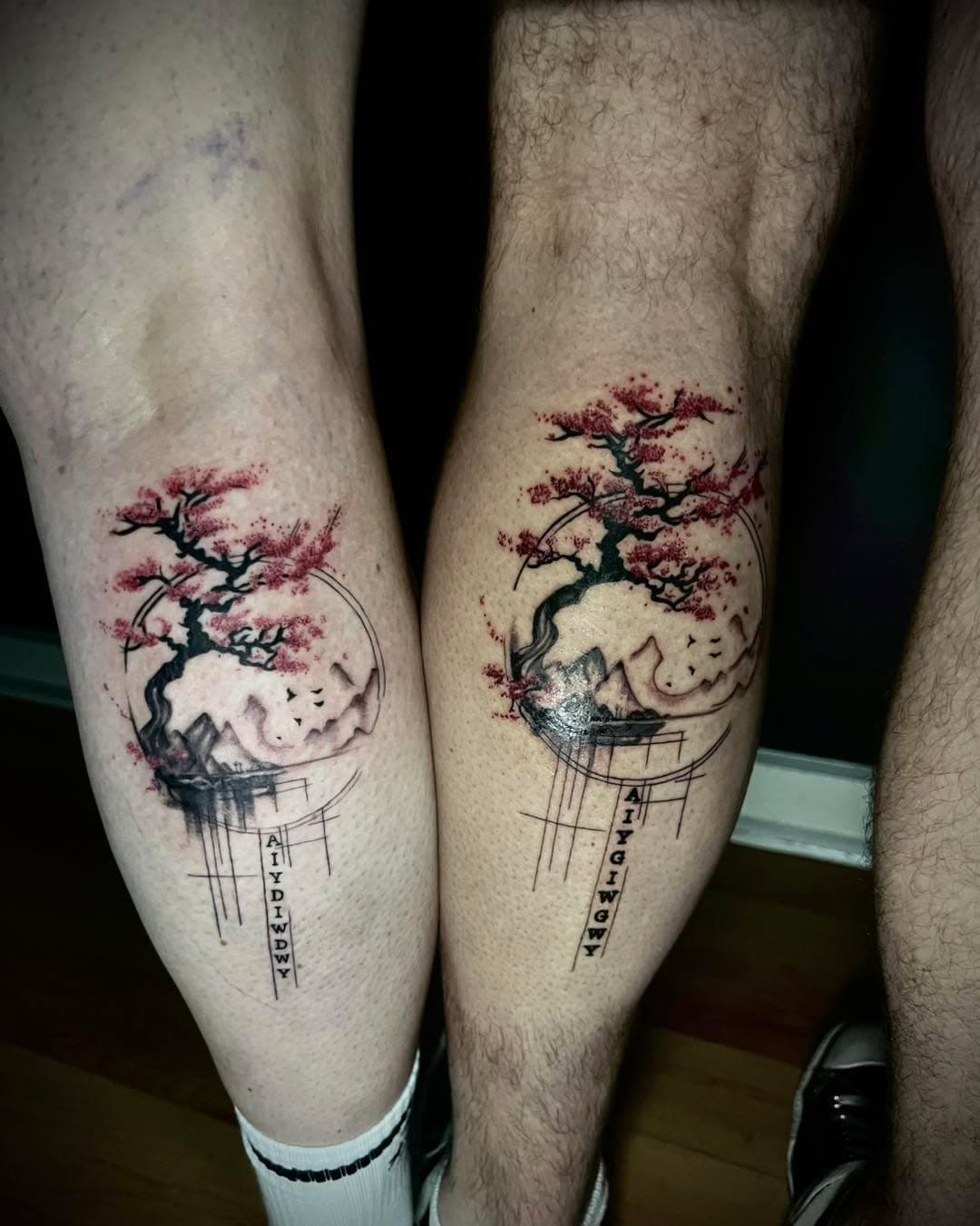 And if you go, I wanna go with you, and if you die, I wanna die with you 🖤 Some special matching tattoos done by @cloud.tattoos recently 🫶 

Claudia’s books are open for the next few months and not long after she goes on maternity leave so send her a DM to grab a spot while you still can 🫢

#tattoo #tattoos #tattooartist #adelaidetattooartist #adelaidetattoo #adelaidetattoos #tattootherapy #tattooshop #tattoostudio #watercolourtattoos #colourtattoos #vegantattoo #vegantattooartist #tattooideas