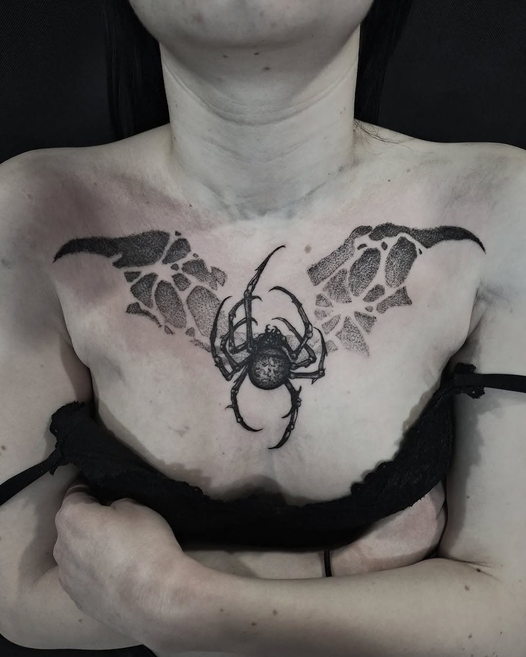 Spiders web.

#darkart #darktattoo #tattoo #tatuaż #tatuaz #lodz #łódź