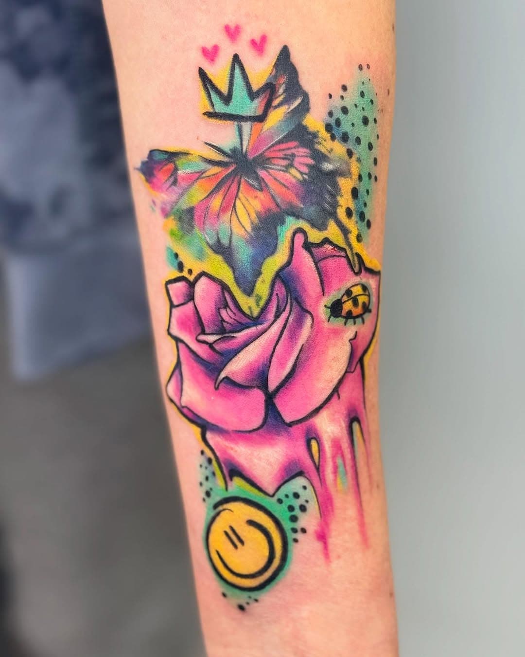 Rework/ add on to an existing butterfly tattoo (swipe for before pic)
To schedule your appointment call @victoryartandtattoo (973) 837-8778 or book a free consultation via the link in my bio

#tatt #tattoo #tattooshop #tattooed #tattooartist #flowertattoo #butterflytattoo #colortattoo #colorful #newschool #newschooltattoo #poparttattoo #colortattoo #colortattoos #reworktattoo #ink @thenewnewschool #brighttattoo #njtattoo #njtattooartist #littlefallsnj