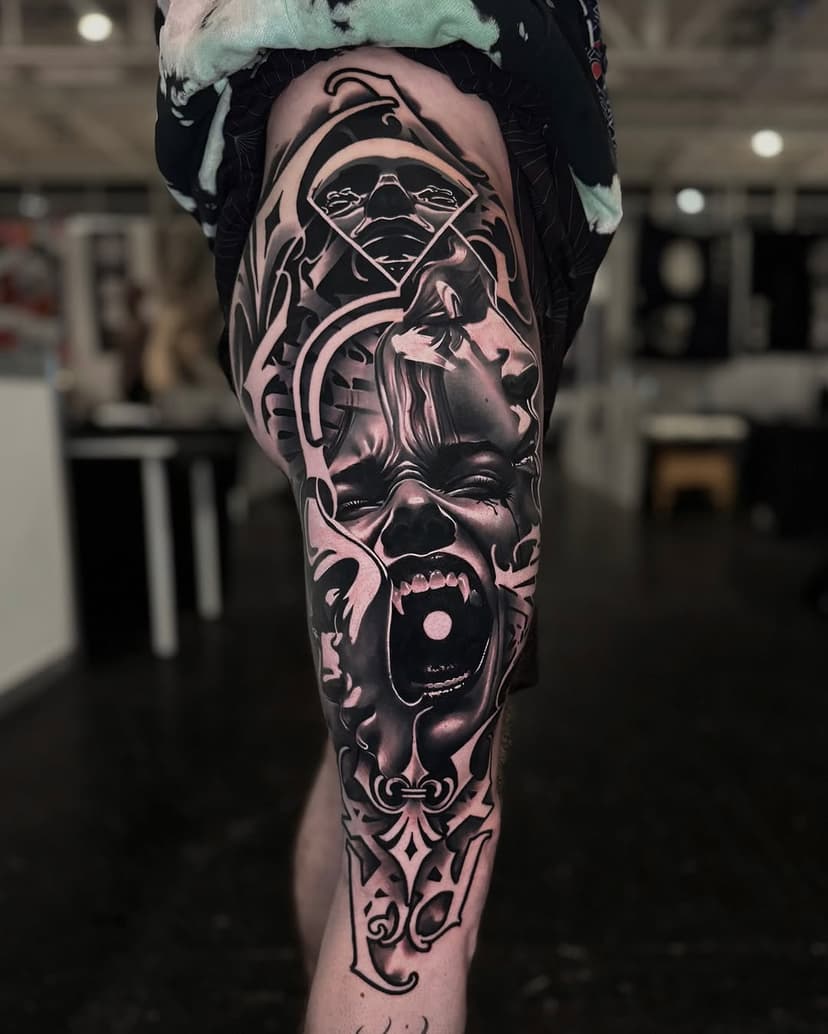 Work done at the @milanotattooconvention convention
2nd place Best Medium Black and Grey
It’s a great honor to receive an award at a convention with the best artists in the world!!
Thank you to the entire @allegoryink team for all the support!! You guys are amazing!!

Trabalho premiado na convenção @milanotattooconvention 
2º lugar Best Medium Black and Grey
É uma grande honra receber um prêmio em uma convenção com os melhores artistas do mundo!!
Obrigado a toda equipe da @allegoryink por todo suporte!! Vocês são incríveis!!
E obrigado por aguentar firme @caiodvercelli tmj irmão👊

#allegoryink #allegoryblak #blaklist