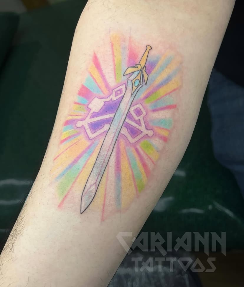 She-ra tattoo 💕✨

#sheraandtheprincessesofpower #sheratattoo #sword #swordtattoo #tattoo #tattoos #carianntattoos #meridenct #hamdenct #newhaven #wallingfordct #northhavenct #connecticut #cttattoo #ct