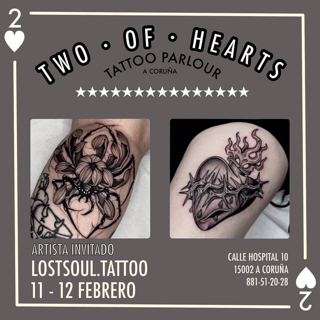 La semana que viene estará con nosotros nuestro amigo @lostsoul.tattoo aún tiene alguna cita libre,puedes ponerte en contacto con el estudio o escribirle a el directamente.
NO TE DUERMAS!