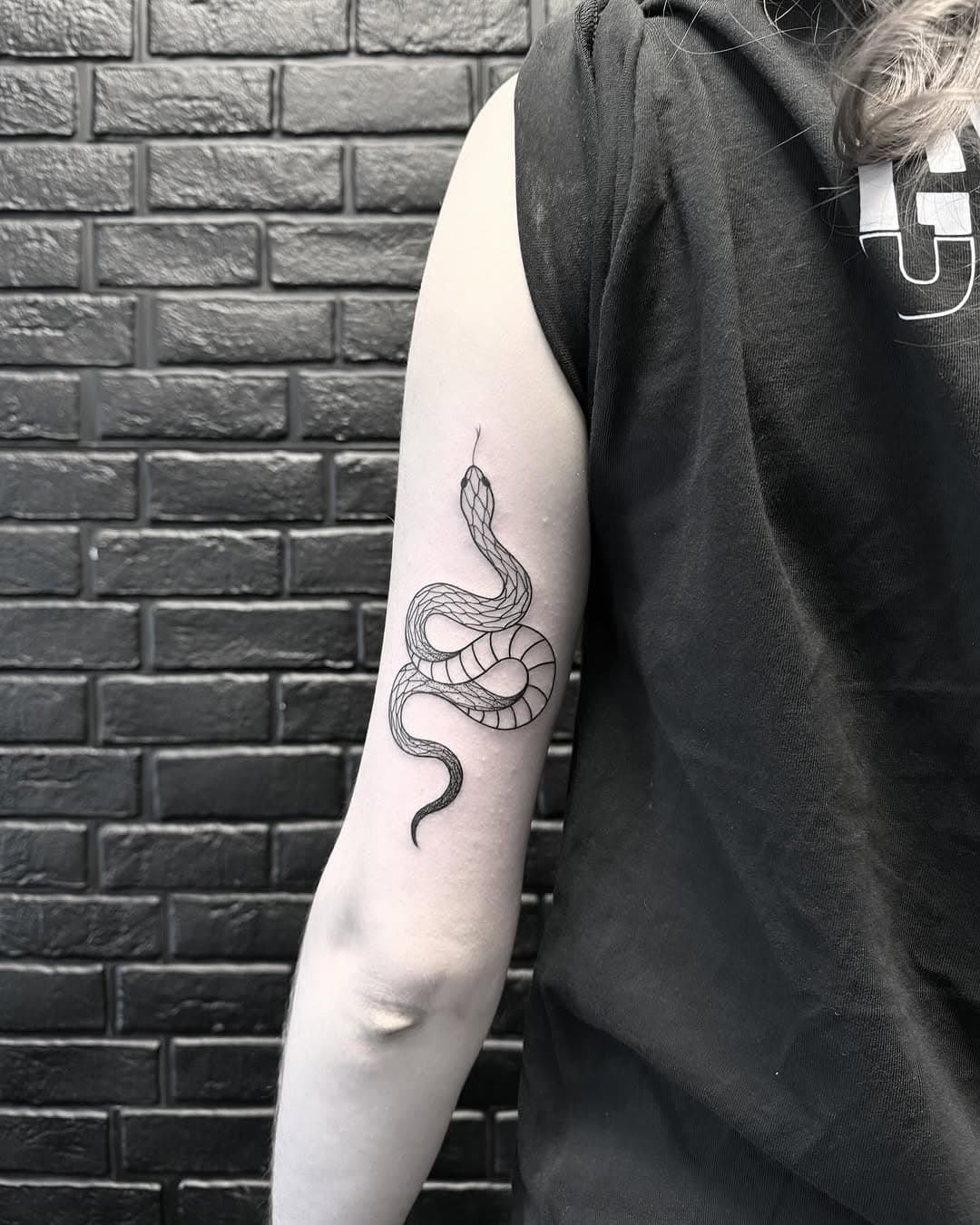 Cute little snake for Lauren this morning 🖤
-
#dotwork #dotworktattoo #snake #snaketattoo #tattoo #tattoos #tattooist #tattooartist #tattooideas #blackswantattoostudio #blackswansunderland