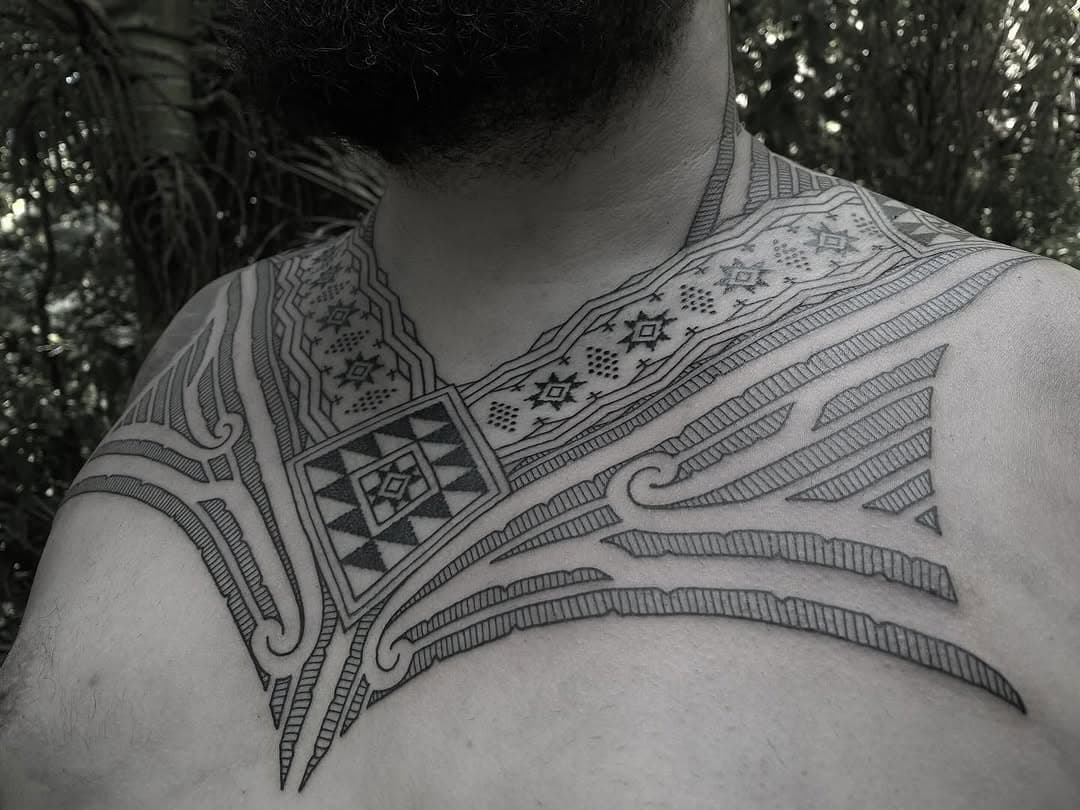 Moko for Aaron, āku mihi nui ki a koe!
@lotusneedles 
⬇️⬇️⬇️
BOOKING:
info@manawatapu.com
www.manawatapu.co.nz