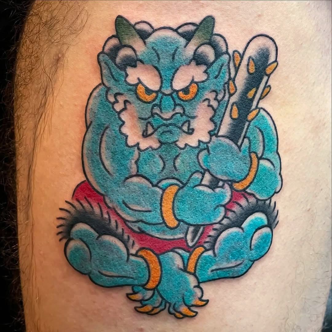 Repost from @ghostt_tattoos
•
Tattoos I forgot to post part 2. 
Finally got to do this chill guy on my dude @youseffabdallaa from my flash. More like this please. 
I have plenty more from my flash so come on down and check them out!