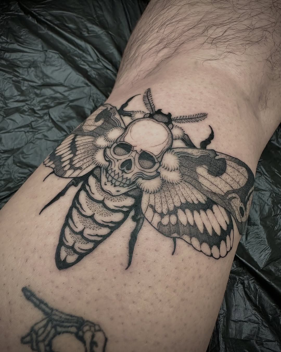 Death moth for Alexandros 
Thanks for your trust man!
Done at @knifepartytattoo 
@killerinktattoo!
For appointments send mail at blvckstab@gmail.com
#tattoo #tattoos #tatts #tattooofinstagram #blackwork #sketchtattooing #blackworkerssubmission #blackworktattoo #instatattoo #tattoosofinstagram #thebesttattooartist #TattooSnob #inkstinktsubmission #tattrx #tattoodo #skinart_mag #thinkbeforeyouink #inkedmag #btattooing #onlyblackart #thebesttattooartists #radtattoos #sullenclothing #tttism #blackworckershero #killerinktattoo #tx