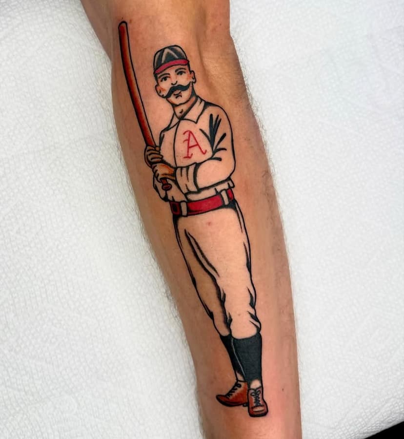 Always here for the classics 

Artist @carlyjamestattoos 

@truistpark @braves @mlb