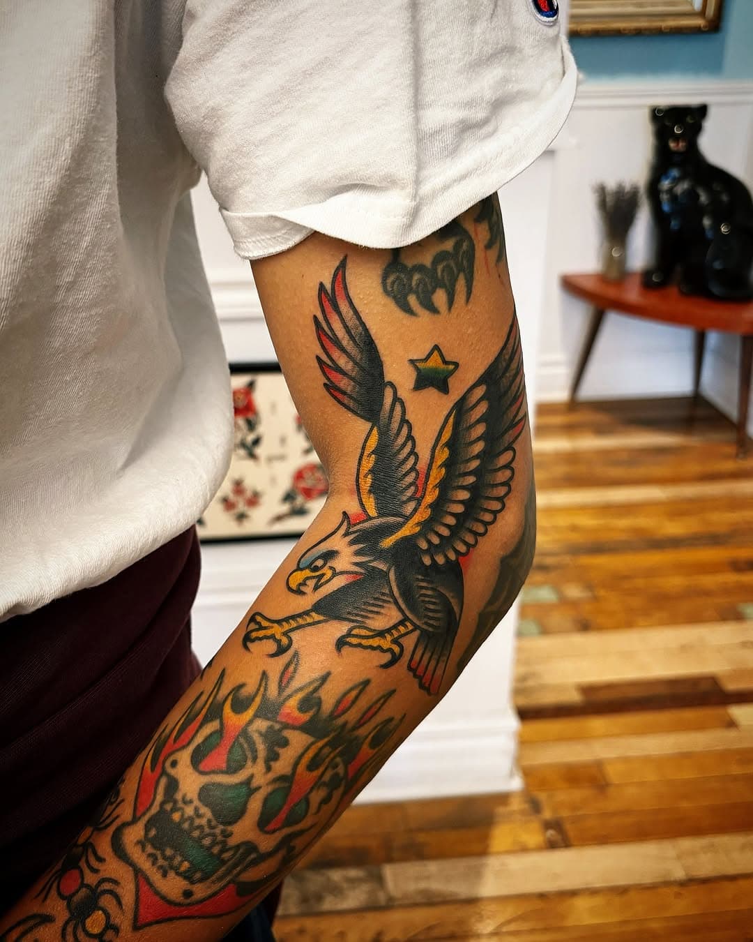 🦅🦅🦅 Thanks Matisse! 🦅🦅🦅 @baitshoptattoo