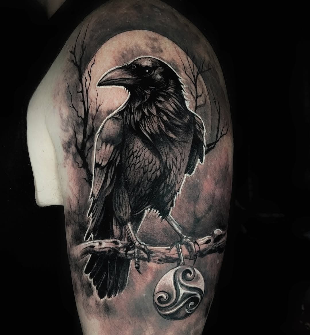 #crow#tattoo#hamiltontattoo#hamiltontattooparlour#ink#1