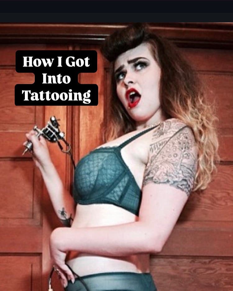 One question I get a lot is ”how did you get into tattooing”. While I could probably write a whole book on this, here’s an overview. 

I could say so much more about my mental health journey, the research process to even find my apprenticeship, and my struggle for honestly the first seven years of my career. 

I am so grateful to be where I am today. 

If you’re curious to hear more about any aspect of this journey, please let me m is in the comments.