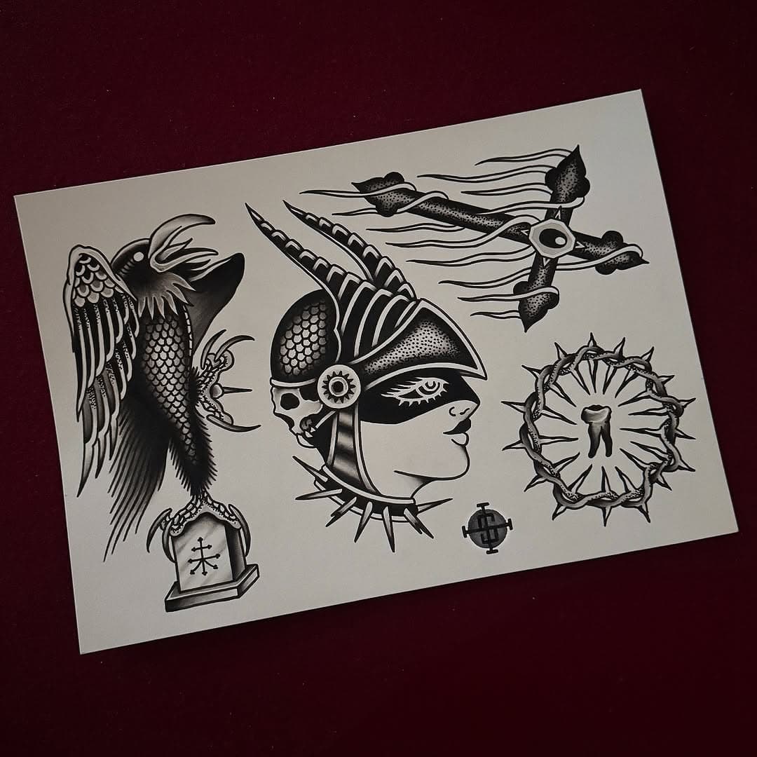 NEW FLASH

•all available•
painted today @hellraiser.tattoo 

#traditionaltattoo #blackacidtattoo #colognetattoo #classictattoo #simonschuberttt #tourdeoz25