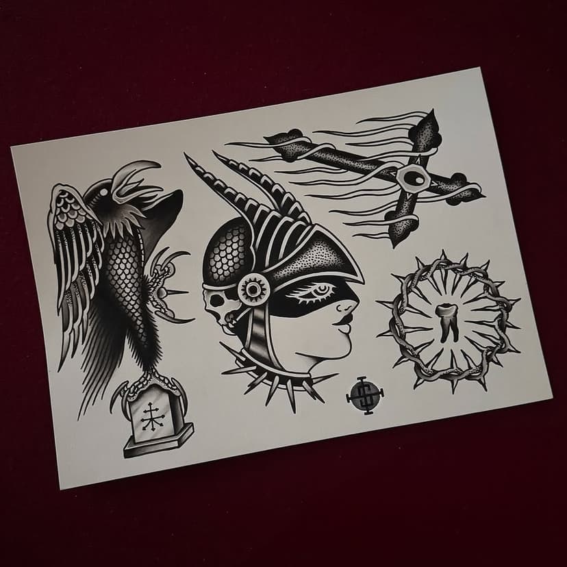 NEW FLASH

•all available•
painted today @hellraiser.tattoo 

#traditionaltattoo #blackacidtattoo #colognetattoo #classictattoo #simonschuberttt #tourdeoz25