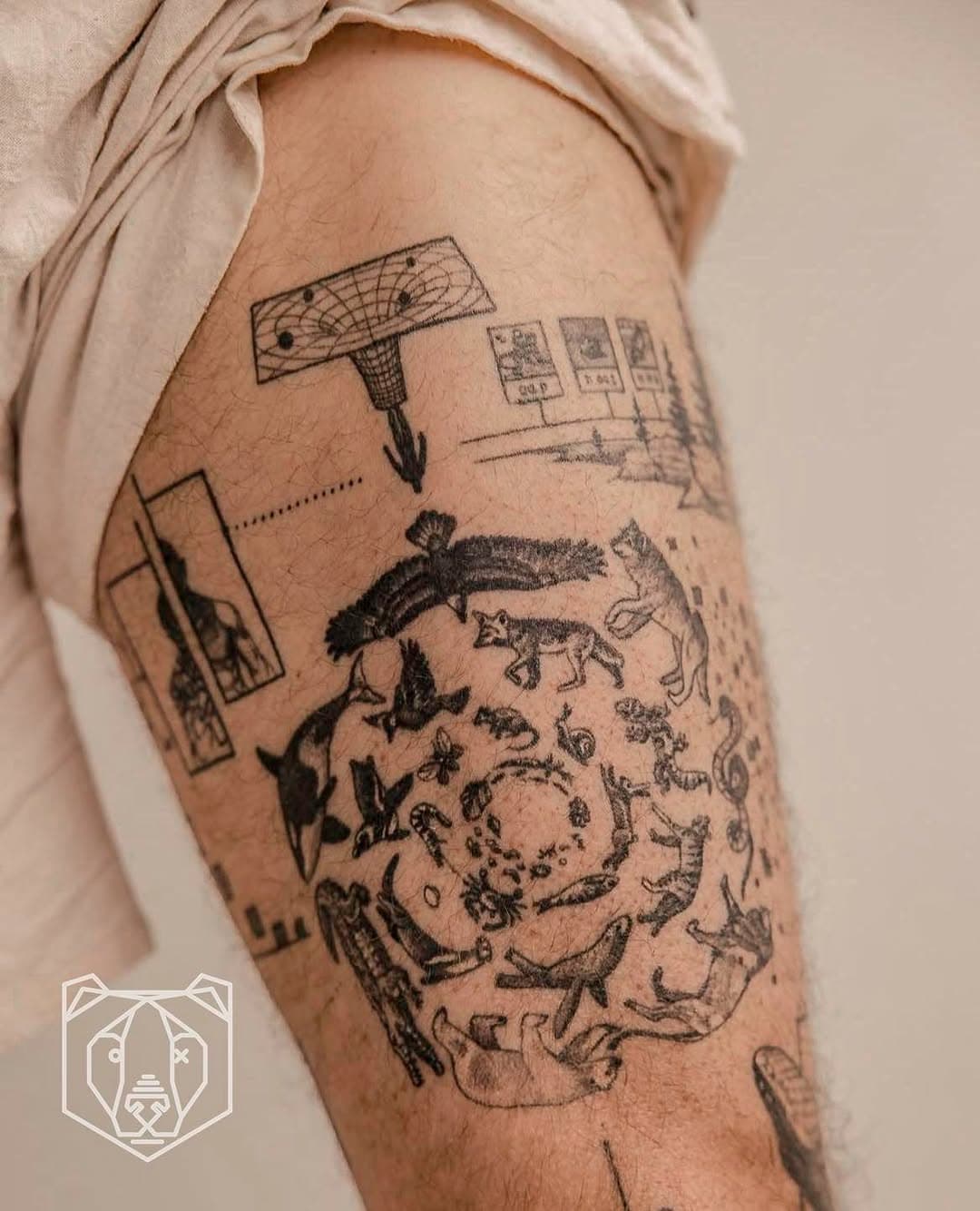 What do you think this tattoo stands for?

This healed tattoo from @broke.kek is a piece of someone’s story.

#geometrictattoo #concepttattoo #dutchtattoo #finelinetattoo #storytattoo