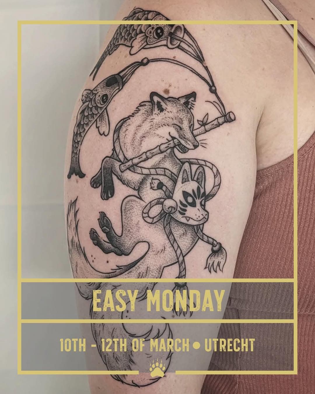 𝐔𝐏𝐂𝐎𝐌𝐈𝐍𝐆 𝐆𝐔𝐄𝐒𝐓 𝐀𝐑𝐓𝐈𝐒𝐓
_____________________
@easymonday.ink is coming to our shop in Utrecht from 10 - 12  March 2025

Swipe to see their work!

𝘠𝘰𝘶 𝘤𝘢𝘯 𝘧𝘪𝘭𝘭 𝘪𝘯 𝘵𝘩𝘦 𝘣𝘰𝘰𝘬𝘪𝘯𝘨𝘴𝘧𝘰𝘳𝘮 𝘰𝘯 𝘰𝘶𝘳 𝘸𝘦𝘣𝘴𝘪𝘵𝘦 (𝘭𝘪𝘯𝘬 𝘪𝘯 𝘣𝘪𝘰) 𝘵𝘰 𝘮𝘢𝘬𝘦 𝘢𝘯 𝘢𝘱𝘱𝘰𝘪𝘯𝘵𝘮𝘦𝘯𝘵! 

#flashwork #tattooideas #tattooshop #flashworkers #tattooart #cutetattoo