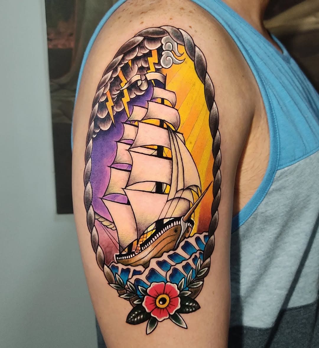 Oscar agora carrega no braço uma arte cheia de história e tradição ⛵🔥

Essa tattoo foi inspirada no estilo Old School, marcado por traços impactantes e simbologia atemporal. Mas, claro, trazendo a identidade Fierce, tornando o projeto único.

Foi um processo incrível, cheio de troca de ideias e aprendizado. Valorize o processo, porque a tatuagem vai muito além da pele!

Gratidão, Oscar, pela confiança! ⚡

🇧🇷Brasil 🇳🇮 El Salvador