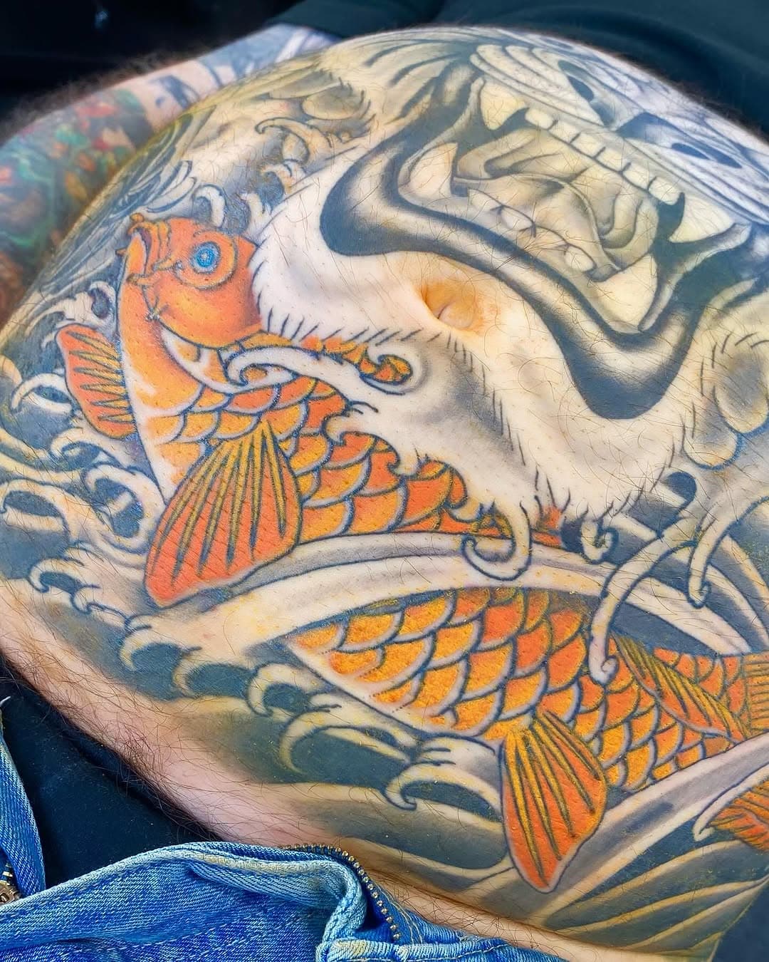 Swimming fish for Mick, 
.
@HAVEFAITHTATTOO
@REGULARJO