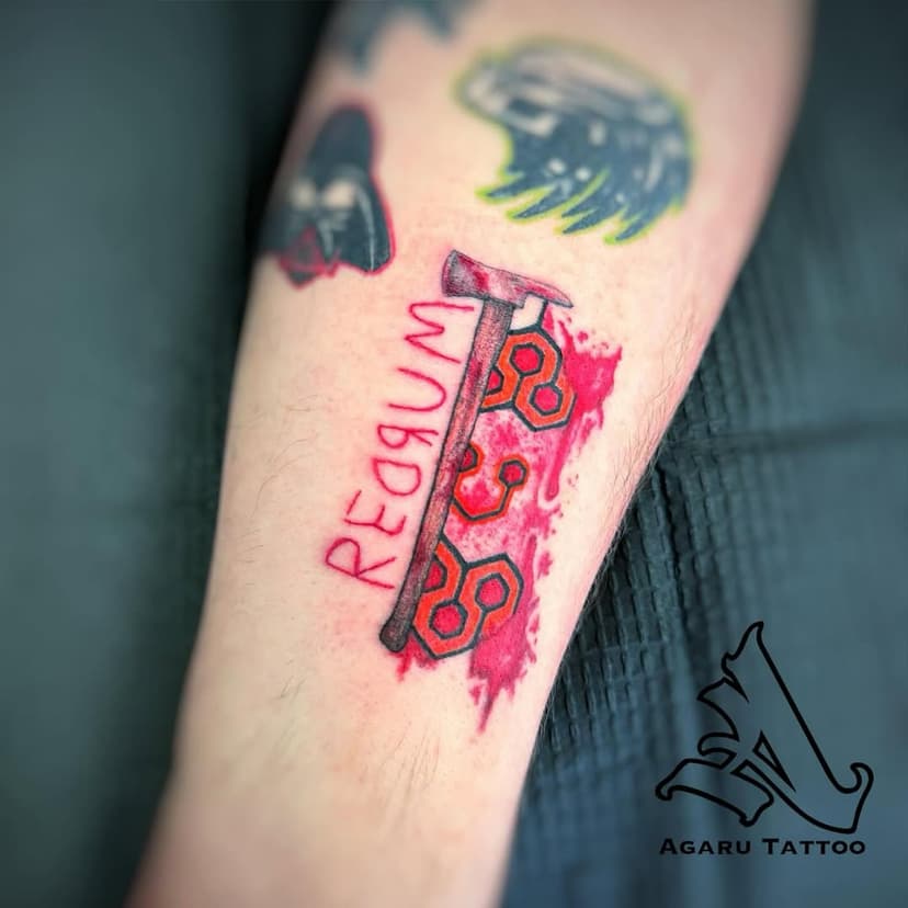 Redrum for Chris by @cloudiatattoo 

#redrum #theshining #shiningtattoo #redrumtattoo #horror #horrortattoo #tattoo #spookytattoo #heresjohnny #tattoosofinstagram #tattooart #tattooartist #femaletattooartist #delaware #delawaretattooartist #delawareartist