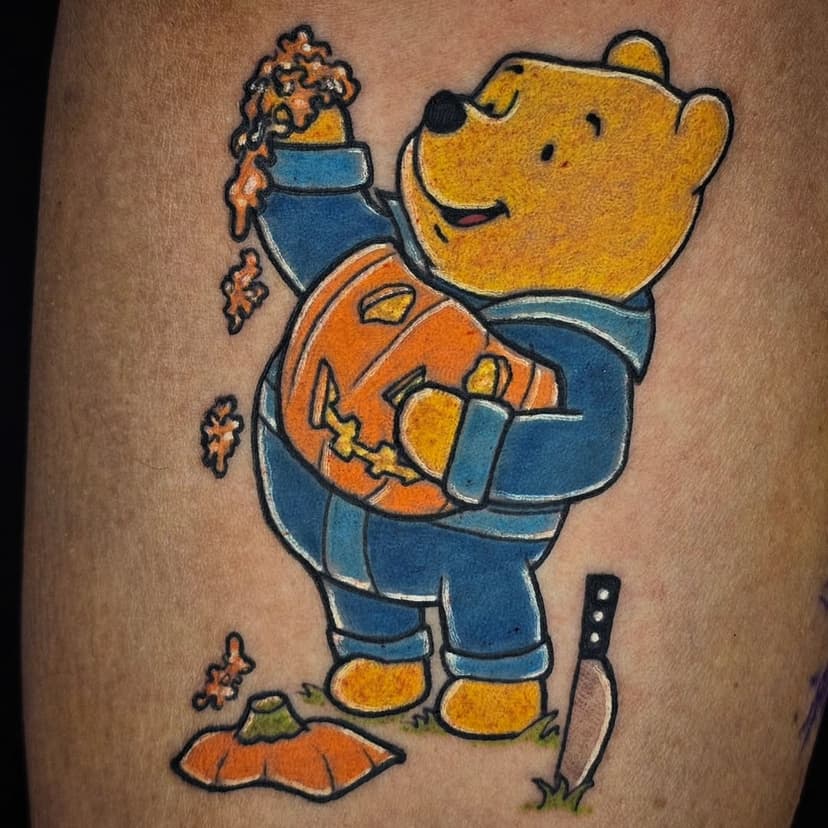 Michael Myers Whinnie the Pooh mash up!!
(Let me create the crazy crossovers you never knew you wanted)
.
.
.
.

#b1tchesloveme #kelsoink #kelsokutz #newyorkink #tattoo  #greattattoo  #faceandbodyink  #numbme #faceandbodyprofessionals #stencilstuff #eliteneedles #saniderm #nytattoo #girlswhotattoo #tattoo #longisland #longislandtattoos #eternalink #dynamictattoo #blackworktattoo #colortattoo #graphictattoo  #tattoos #bodymodification  #longislandtattoos  #longisland #horrortattoo #winniethepooh
#michaelmyers