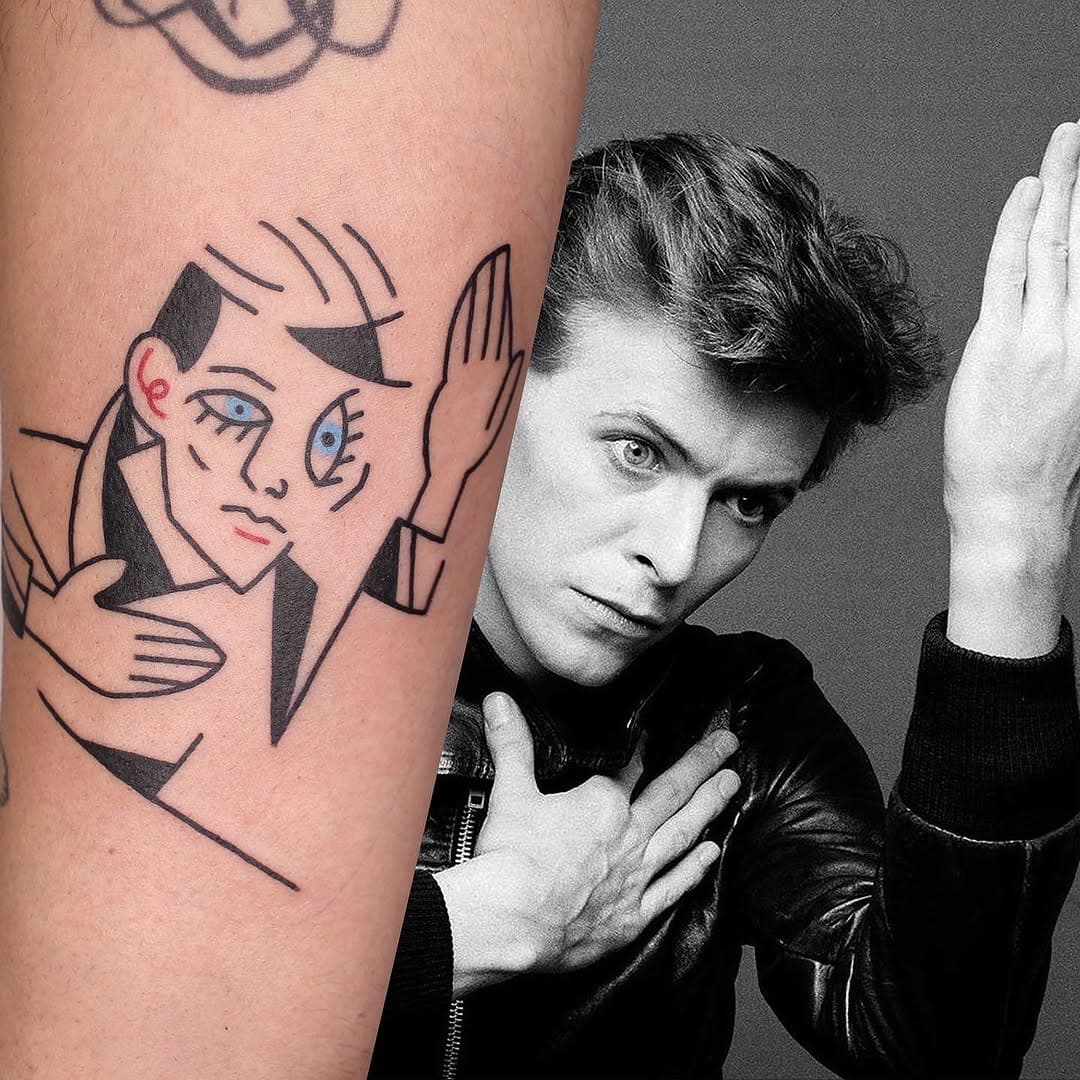 Dans l’ordre d’apparence :
David Bowie
Janis Joplin
Nina Simone
Freddie Mercury
The Beatles
Damon Albarn / 2D
Amy Winehouse
Sade Adu
Phoebe Bridgers
Radiohead
David Bowie
Georges Brassens
The Libertines
AC/DC
Britney Spears
Pink Floyd
Paul & Linda McCartney
Charles Mingus
Sam Rivers
Eric Dolphy

*
*
*
*
*
*
*
#tattooparis #paristattoo #saintouen #moderntattoo #cubismtattoo #illustration #illustrativetattoo #contemporarytatto #frenchtattoo #musictattoo #music #davidbowie #janisjoplin