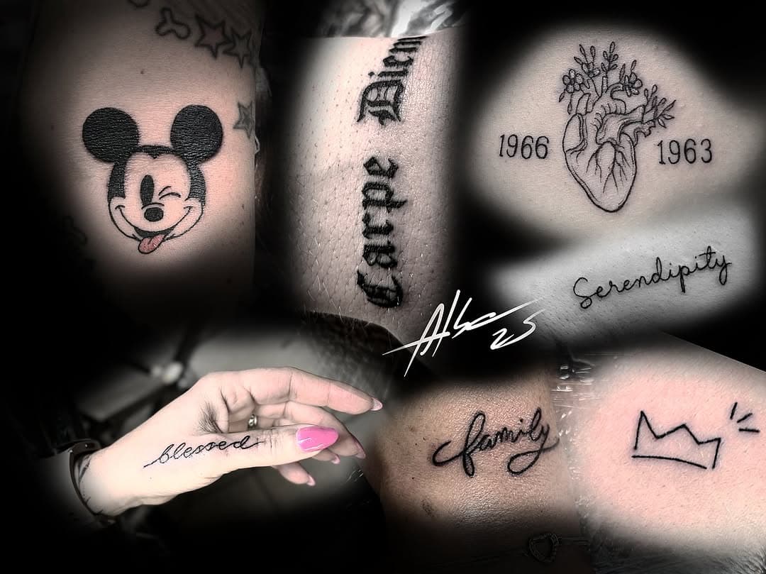 Fines tattoos 
 #freelive #tattoostyle #tattoos #tattoodeutschland #ink #tattooink #love #lovework #tattoowork #loveink #art #tattooart #inwork #artist #kunst #happyday #worked#farbe #pasion #black #colorstattoos #ready #fantastic #inwork 
#mickey #carpediem #family #blessed #serendipity