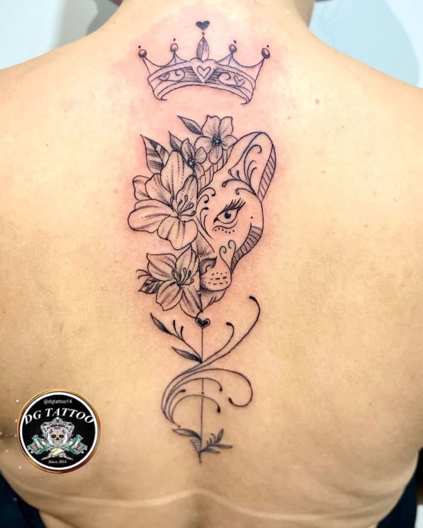 Tattoo feminina de leoa delicada 
Studio: @dgtattoo14 
Maceió-AL  Centro
Aceitamos cartões de crédito, débito e pix
.
.
.
.
.
#tattoo #tattooart #tattoobrasil #tattoobr #tattoobrazil #tattoodelicada #tattooleoa #tattoofeminina #tattoocostas #dgtattoo14 #maceió #alagoas #maceioalagoas