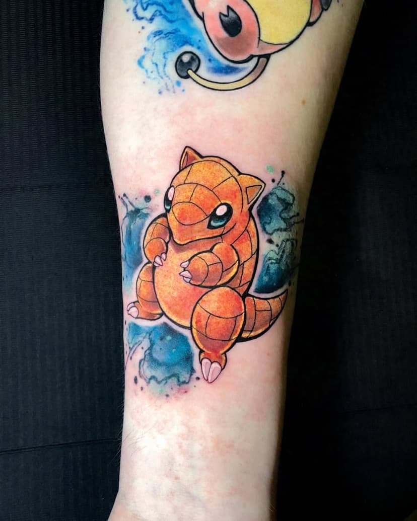 •Pokémon Get What You Get # 027•
ᴘᴏᴋéᴅᴇx ᴅᴇꜱɪɢɴ 
🗓️ books open, new Wanna Do‘s coming soon

☾ I just love doing surprise tattoo. Since I put random balls with Pokémon in my claw machine I also never know what I’ll tattoo on you until you do haha :3 

xoxo Kathy
•.______________________________.•
#pokemontattoo #pokemontattoos #watercolortattoo #colortattoo #animetattoo #animetattoodüsseldorf #animetattooviersen #animetattoomönchengladbach #videogametattoo #gamingtattoo #getwhatyougettattoo