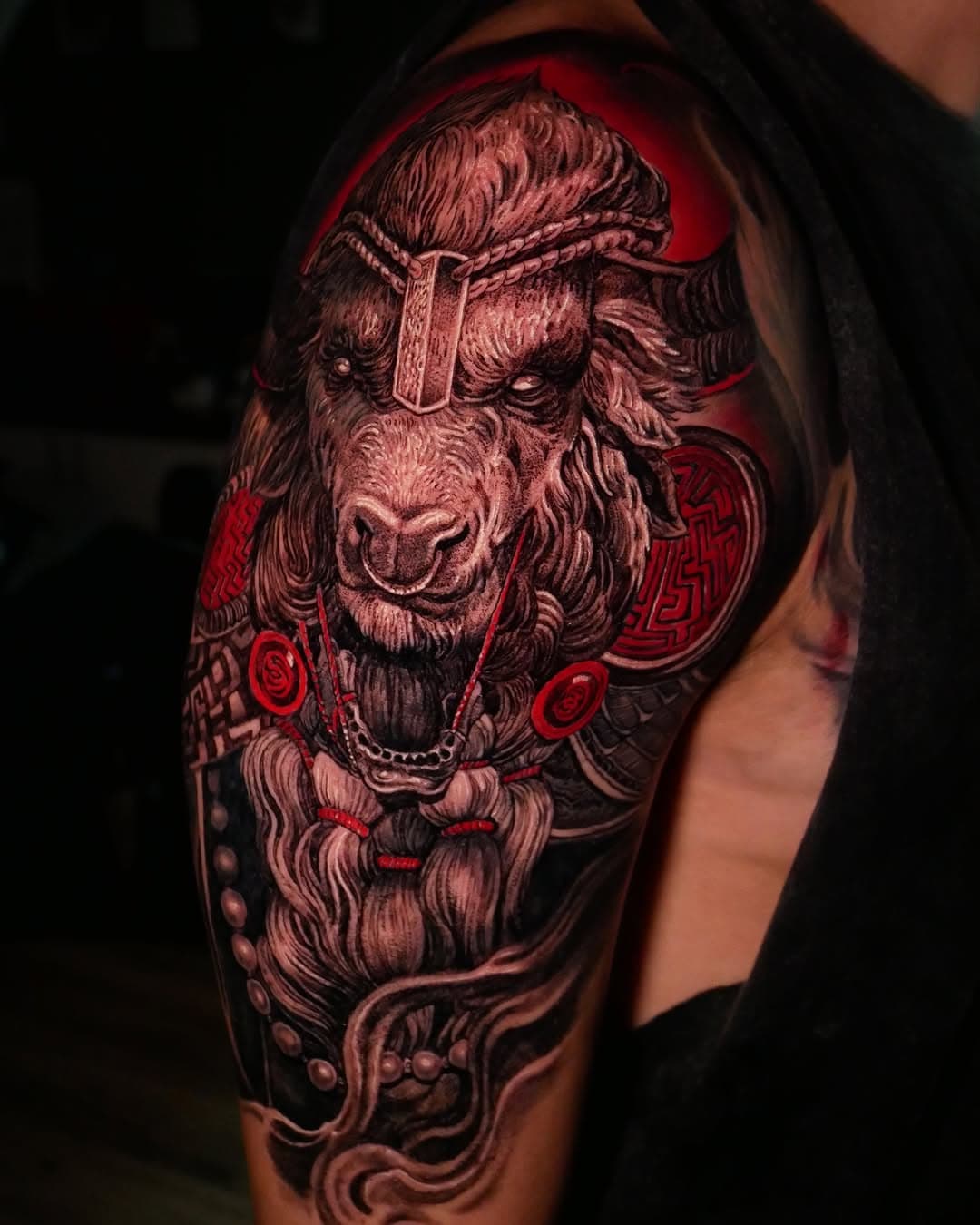 MINOTAUR for Rick 
Currently booking April, looking forward to starting some new projects this year
#mythologytattoo 
@thismortalcoiltattoogallery @quantumtattooinks