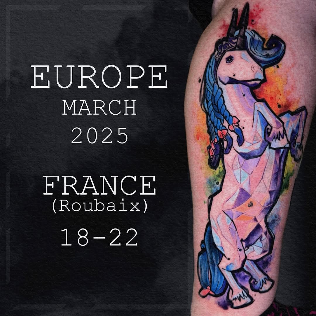 Salut tour le monde!
En MARS 2025, moi, BrunoPlay, j’accueillerai à nouveau des invités à @lamachineinfernaletattoo du 28 au 22 mars.
Si vous êtes intéressé à vous faire tatouer avec moi, contactez @lamachineinfernaletattoo pour planifier votre rendez-vous !
Merci et à bientôt !