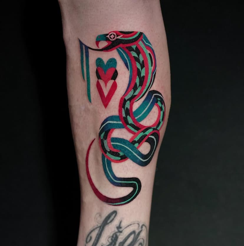 Dos cobras, esta y la última de la publicación, dos de mis tatuajes que más me gustan.
Hecho en @humanflytattoo 
Tengo citas disponibles para Febrero Marzo en Madrid.