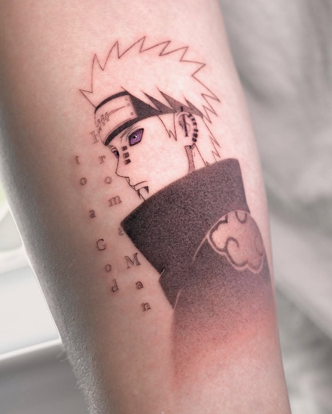 < Pain >
Thank you for giving me this chance, Jay😍🙌

🇨🇦Winnipeg available a few slots

If you have any ideas of Anime/Manga tattoos,
feel free to contact me through my profile link🔥

.

.

#animetattoo #animetattooartist #mangatattoo #naruto #narutotattoo #nagato #nagatotattoo #narutopain #torontotattoo #winnipegtattoo